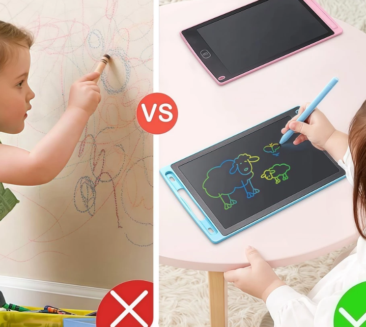 Lousa Mágica LCD Infantil: Brinquedo Educativo, Criativo e Econômico que Conquista Pais e Crianças